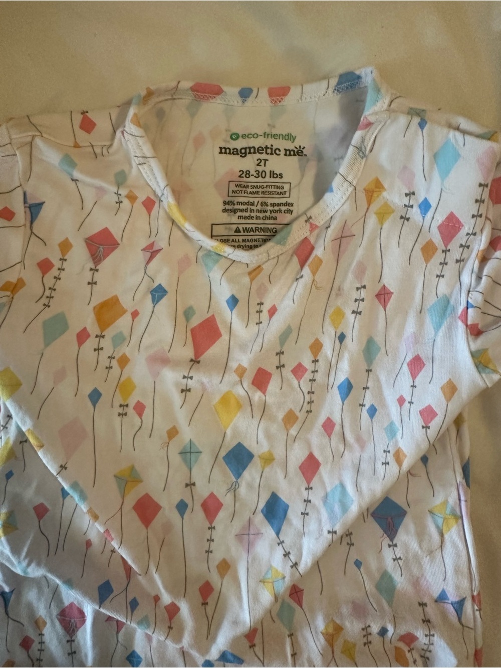 Set of 4 Magnetic Me pajamas 2T - Picture 3 of 8